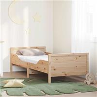 vidaXL Schuimmatras Wit 80 x 200 cm Stof