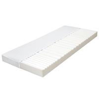 vidaXL Matras 7 Zone 10 cm PU-schuim H2 H3 90x200 cm