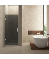 Nisdeur Wiesbaden Less 80x200 cm 8 mm Nano Rookglas Geborsteld Staal