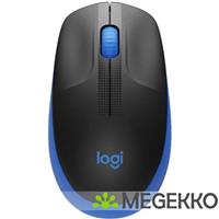 Logitech M190 Zwart/Blauw Draadloze Muis