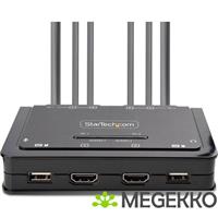StarTech.com C2-DH46-UA2-CBL-KVM KVM-switch Zwart