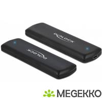 DeLOCK 42633 External USB Type-C© Combo Enclosure for M.2 NVMe PCIe or SATA SSD interfacekaart/-adap