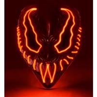 Halloween Masker Rood Monster Met Licht