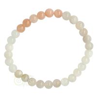 Armband maansteen - 19 cm