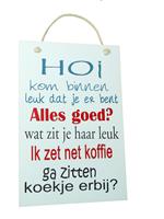 Tekstbord Hoi