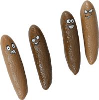 4 flying excrements