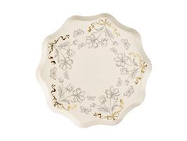 Bloemen Borden 20cm 6st