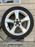 Complete winterwielenset (velg/band-set)