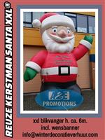 verhuur kerstman xl wit rendier lapland etc. genk