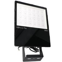 HeavyDuty LED Schijnwerper 300W - Waterdicht (IP66) & Corrosiebestendig (C4) - Zwart verstraler