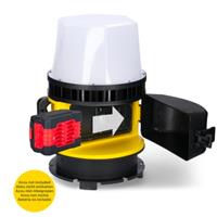 LEDs Work 18V Portable LED Bouwlamp 6000lm - Universeel oplaadbaar met 18V accu - 60W