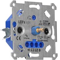 Universele LED draai dimmer tot 250 watt - Geschikt voor alle dimbare lampen - 2 draads