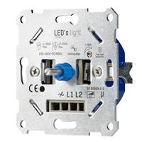 LEDs Light Universele LED dimmer - 2 tot 250W - Fase afsnijding