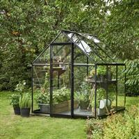 NIEUW TUINKAS Qube 66, zwart gecoat
