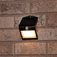 Solar LED Buitenlamp 220 lumen - 3000K - Bewegingssensor - 3 Standen - IP65