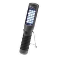 LED Looplamp op batterijen met magneet - Draadloos - Koud wit licht - Zwart