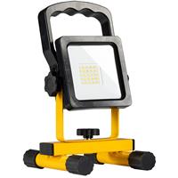 LEDs Work draadloze LED Bouwlamp op accu 1200 - Oplaadbaar (USB-C) en kantelbaar - Zwart geel