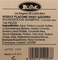 Shampoo reis-flesjes en zeepjes Lotus & Limone