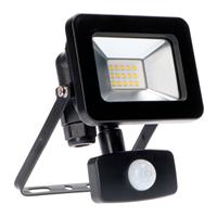 LED schijnwerper koelwit 4000K met bewegingssensor - 10W 1100 lumen - IP44