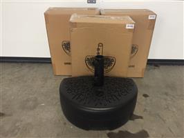 (15) Zware halve parasolvoet nieuw