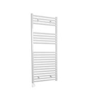 Electrische Wifi Radiator Sanicare HPW Carini 111,8x60 cm Wit Met Thermostaat Wit Linksonder