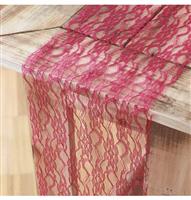 Rood Tafelloper Kant 3,1m 3st