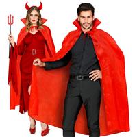 Halloween Cape Rood Duivel 1,3m