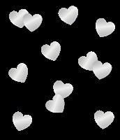 Hartjes Tafelconfetti Zilver 14gr