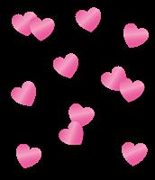 Hartjes Tafelconfetti Roze 14gr