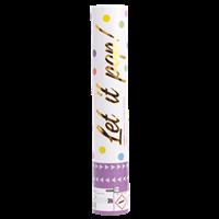 Gekleurde Confetti Kanon Rond 28cm