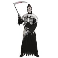 Halloween Kostuum Heren Magere Hein 3 delig