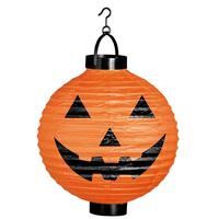 Halloween Lantaarn Oranje Pompoen 20cm