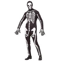 Halloween Kostuum Heren Skelet 3 delig