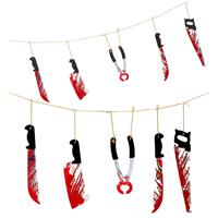 Halloween Slinger Bloederige Wapens 1,72m