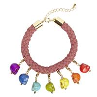 Halloween Armband Gekleurd Schedels