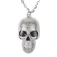 Halloween Ketting Zilver Doodshoofd