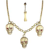 Halloween Accessoireset Skelet 2 delig