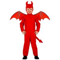 Halloween Kostuum Rood Kind Duivel 3 delig