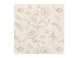 Bloemen Servetten 33cm 12st