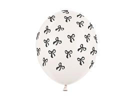 Zwart Witte Ballonnen 30cm 50st