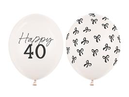 40 Jaar Ballonnen 30cm 50st