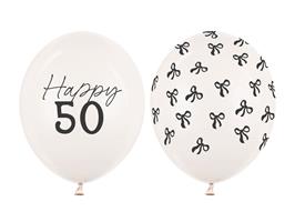 50 Jaar Ballonnen 30cm 50st