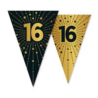 16 Jaar Slinger Goud Zwart 10m