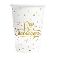 Bruiloft Beker 210ml 8st