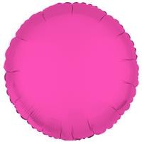 Neon Roze Helium Ballon Leeg 43cm