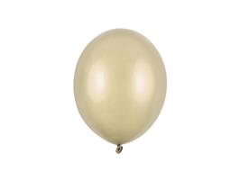 Gouden Ballonnen Metallic Cold Gold 23cm 100st