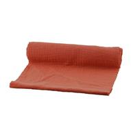 Oranje Tafelloper Katoen Donker 3m