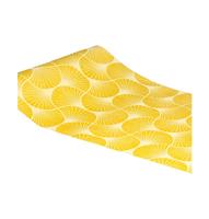 Gele Tafelloper Gingko Print 3m