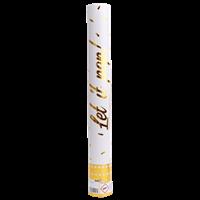 Gouden Confetti Kanon Folie 40cm