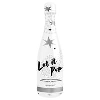 Confetti fles zilver 32cm